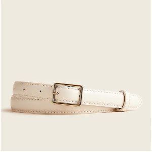 Jcrew Slim belt in Italian leather